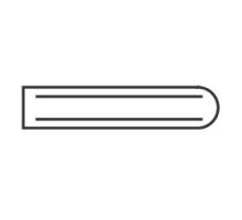 KABA ILCO CORP  6800-00-2006               Cylinder Lock Interchangeable Core Cover, Spring, 6-Pin, For Sargent 8900/6800 Series Small Format IC