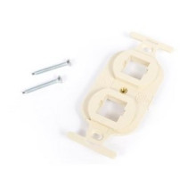COMMSCOPE ENTERPRISE SOLUTIONS  106622210  M106FR2-246              M106 Flush Mounted Modular Mounting Frame, Two Port, Ivory