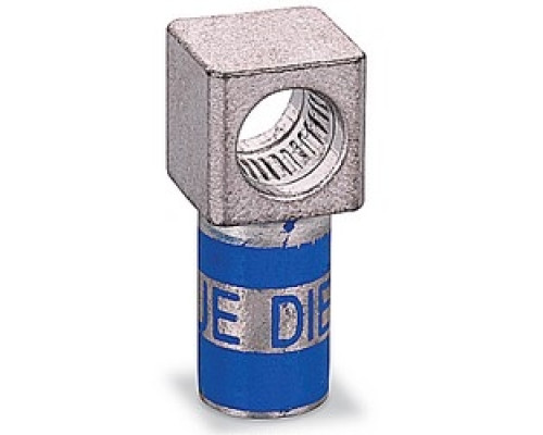 THOMAS & BETTS  MD6F-2               KUBE Female Copper Motor Pigtail Disconnect, Wire Size 6 AWG, Body Size 2, Blue