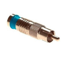PLATINUM TOOLS INC  18067               RCA RG6Q RA COMPRESSION    NICKEL PL. 3/CLAMSHELL.