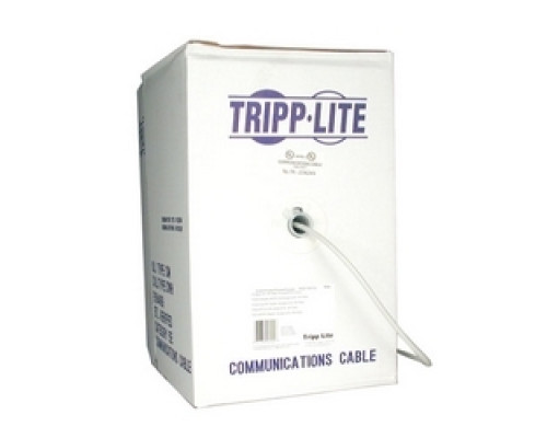 TRIPP LITE  N022-01K-GY               Cat5e 350MHz Bulk Solid-Core PVC Cable - Gray, 1000-ft., TAA