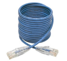TRIPP LITE N201-S06-BL        Cat6 Gigabit Snagless Molded Slim UTP Patch Cable RJ45 M/M , Blue, 6 ft.