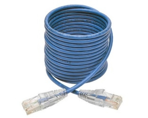TRIPP LITE N201-S06-BL        Cat6 Gigabit Snagless Molded Slim UTP Patch Cable RJ45 M/M , Blue, 6 ft.