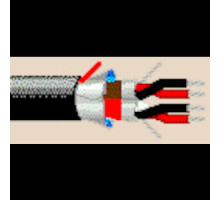 BELDEN BAV  1814WB 0101000               Multi-Conductor Cable, 22-2P STR TNC PO IND FOIL SHD, IN PVC JKT FOIL SHD OUT JKT, HDPE BLK WTRBLK ROHS