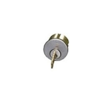 ALARM LOCK SYSTEMS INC CEM-KD        Door Lock Cylinder, Mortise, Standard, Solid Brass Body, Satin Chrome Face, With 2 KD Key, For Door Lock Alarm