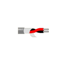 BELDEN BAV  8737 060U500               Multi-Conductor - Single-Pair Cable 2 22 AWG PVC Shield PVC Chrome