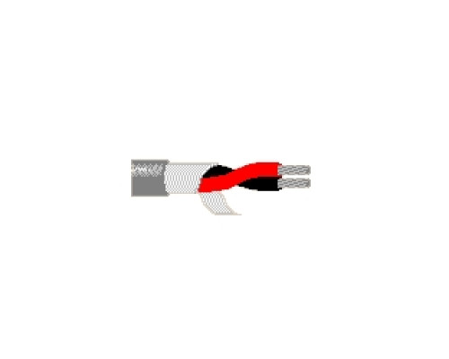 BELDEN BAV  8737 060U500               Multi-Conductor - Single-Pair Cable 2 22 AWG PVC Shield PVC Chrome