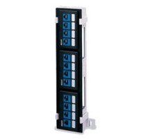 LEVITON  49255-Q89               QuickPort 12-Port Patch Block, Mounting Bracket Sold Separately