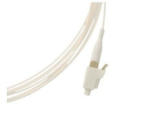 LEVITON  5LPLC-M03               Multimode Fiber Optic Pigtail, LC 50/125um LOMM, OM3, 3 Meters