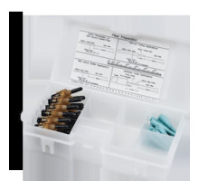 CORNING 95-050-51-X-Z        UniCam Connector, ST Compatible, Organizer Pack, 50 um Multimode OM3/OM4 Compatible