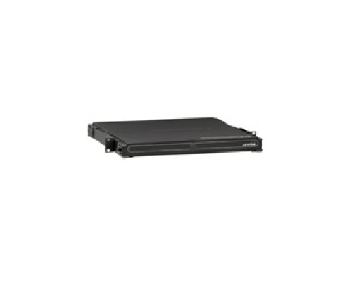 LEVITON 5R1UM-S03        Opt-X 1000i 1U Distribution and Splice Enclosure With Sliding Tray, Empty, Accepts Up To 3 Opt-X Adapter Plates or 3 Opt-X P-N-P Modules and Accepts Up To 3 Splice Trays