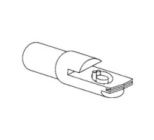 TE-ENERGY  53435-1               Dual Pin Disconnect, Single, Silver, 550000 - 650000 CMA, 1600/24