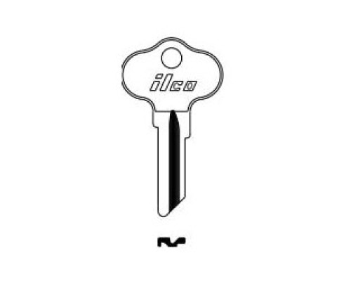 KABA ILCO CORP  CH4 NP A14               Vehicle Key Blank, Brass, Nickel Plated, 14 Price Group, For Chrysler Outboards