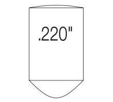 ASSA ABLOY ACCENTRA  251-2               Cylinder Lock Tumbler Pin, Bottom, #2 Bitting, 0.22