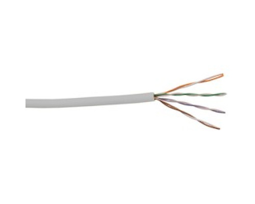 LIBERTY AV 24-4P-P-L5-EN-WHT-BX        Liberty Brand Category 5 Enhanced Cable Features: 24 AWG Solid Bare Copper Conductors FEP, Fluorinated Ethylene Propylene teflon tm  Color Striping On White Conductors Varying Lay Twisted Pai