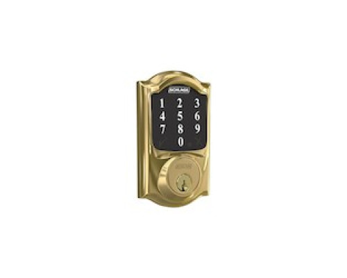 SCHLAGE ALLEGION BRAND  BE468ZP CAM 605 12-342 10-116        BE468ZP CAM 605 12-342 10-116 Z-WAVE + DBOLT,TOUCHSCREEN DUAL OPT LATCH,US3