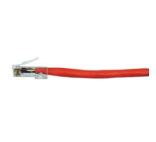 COMPULINK  M88DE25FC603               Patch Cord Modular 24 AWG 4-Pair stranded Category 6 568 A/B 25ft Red