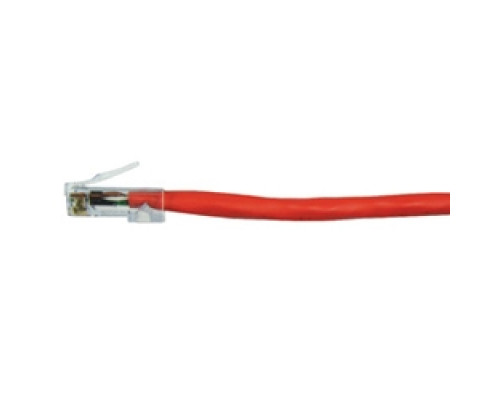 COMPULINK  M88DE25FC603               Patch Cord Modular 24 AWG 4-Pair stranded Category 6 568 A/B 25ft Red