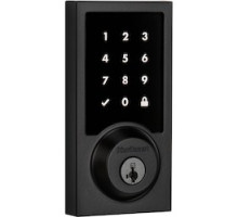 KWIKSET  99160-044  916CNT 500 514 SMT CP TPR RCALFD V2              SmartCode 916 Touchscreen Electronic Deadbolt featuring SmartKey Security and Z-Wave Technology in Matte Black
