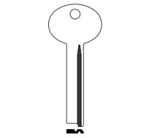 KABA ILCO CORP  LB1 NS A53               Safe Deposit Key Blank, 0.32