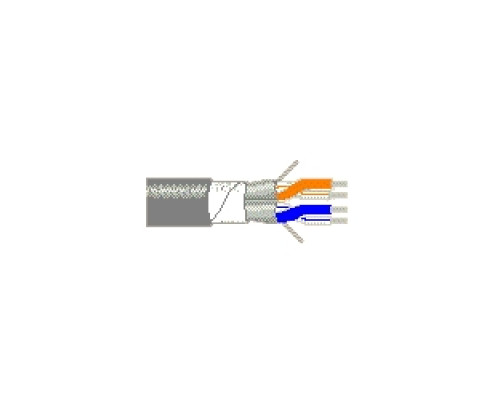 BELDEN BAV  7838A 0602000               Multi-Conductor - T1/DS1 Central Office Interconnect/Cross Connect Cable 2 FS PR 22 AWG PP/FPE PVC PARA Chrome