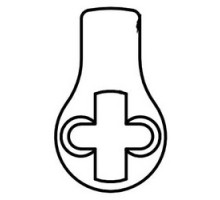 KABA ILCO CORP  863G-00-10               Door Lock Cylinder Cam, Standard, For Mortise Cylinder