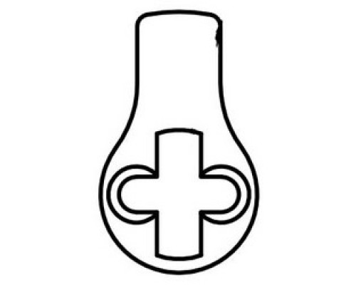 KABA ILCO CORP  863G-00-10               Door Lock Cylinder Cam, Standard, For Mortise Cylinder