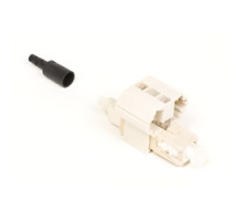 COMMSCOPE ENTERPRISE SOLUTIONS  760117960  MFC-SCF-09-6X              OptiSPEED Fiber Qwik II-SC Connector, field installable, beige