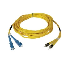 TRIPP LITE N354-01M        Duplex Single-mode 8.3/125 Fiber Patch Cable SC/ST , 1M 3-ft.