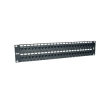 TRIPP LITE  N252-048               48-Port 2U Rack-Mount Cat6/Cat5 110 Patch Panel, 568B, RJ45 Ethernet, TAA