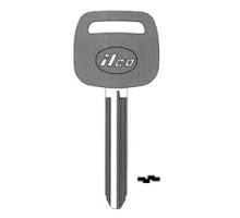 KABA ILCO CORP  TR47-PC NP A09  AK00001862              Vehicle Key Blank, Color Plastic Head, Brass, Nickel Plated, 9 Price Group, For Toyota
