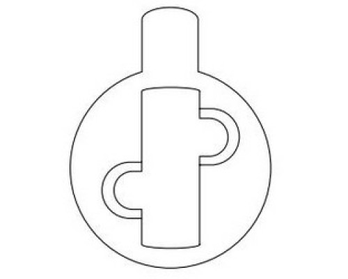 GENERAL LOCK  AR-IC CAM               Mortise Cylinder Adams Rite Cam, For Interchangeable Core Mortise Housing