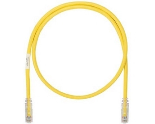 PANDUIT UTP6ASD3MYL        Copper Patch Cord, Cat 6A SD , Yellow UTP Cable, 3m