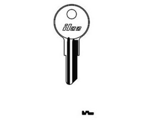 KABA ILCO CORP  01122A NP A02  AL2830221B              Vehicle Key Blank, Brass, Nickel Plated, 2 Price Group, For Cessna, Ford International Freightliner, Piper Aircraft, Studebaker