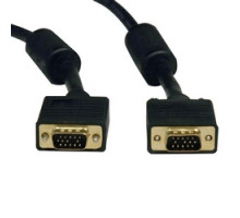 TRIPP LITE P502-025        VGA Coaxial High-Resolution Monitor Cable with RGB Coaxial HD15 M/M , 2048 x 1536 1080p , 25 ft.