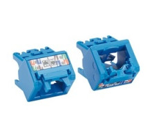 PANDUIT  CJUDCAPBU-C               45 Angled Wire Cap for Cat 6A UTP TG Jack