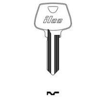 KABA ILCO CORP  1010M NP A15  AA42058132              Cylinder Lock Key Blank, 5-Pin, Brass, Nickel Plated, 15 Price Group, For Sargent