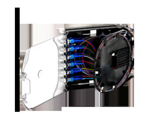 CORNING CCH-CS12-6T-P00RE        CCH Pigtailed Splice Cassette 12 F, ST Compatible Connector, UPC Simplex, Single-mode OS2 , Single-fiber 250 um