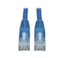 TRIPP LITE N201-008-BL        Premium Cat6 Gigabit Snagless Molded UTP Patch Cable, 24 AWG, 550 MHz/1 Gbps RJ45 M/M , Blue, 8 ft.