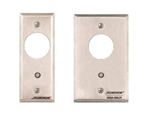 SECURITRON MAGNALOCK CORP  MK               Mortise Keyswitch, Momentary, 1-Gang, SPDT, 12/24 Volt DC, With Anti-Tamper Screw