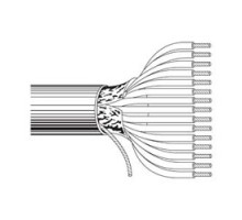 BELDEN  9537 060U1000               Multi-Conductor - Computer Cable for EIA RS-232 Applications 7 24 AWG PVC FS PVC Chrome