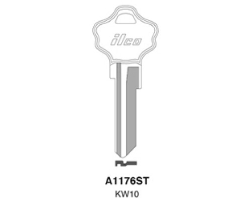 KABA ILCO CORP  A1176ST-HNBL-DND A06               A1176ST-HNBL-DND A06     TITAN/KWIKSET,DO NOT DUPLICATEBRASS
