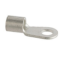 THOMAS & BETTS  K6-14R-D               Non-Insulated Large Ring Terminal for Wire Range 6 AWG Stud Size 1/4, Metallic