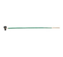 IDEAL INDUSTRIES  30-3392               8in Pigtail, 1 Wire, Solid, 12 AWG, Green, Loop & Screw, Stripped, 50/box