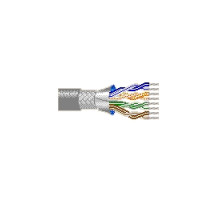 BELDEN  8336 0601000               Multi-Conductor - Low Capacitance Computer Cable for EIA RS-232 Applications 6-Pair 24 AWG PVCR Shield PVC Chrome