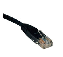 TRIPP LITE N002-100-BK        Cat5e 350MHz Molded Patch Cable RJ45 M/M - Black, 100-ft.