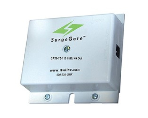 ITW LINX  CAT6-75/POE 110/RJ45               SURGE PROTECTOR, 1GB RATED,  75V, 110 IN/ RJ45 OUT, POE