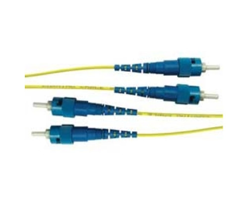 COMPULINK  STCSTCD10-SPSM               2-Fiber Jumper 32.8ft / 10m Single-mode ST to ST ceramic tip Super Polish OS2