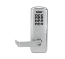 SCHLAGE ALLEGION BRAND  CO100-CY70KP-RHO-626-J-RH 4B 13247 10025 134        Programmable Keypad Lock, Right Handed, Rhodes Lever, Cylinder Chassis, 4 AA Battery, Satin Chrome Plated, Without FSIC Cylinder, For Classroom/Storeroom