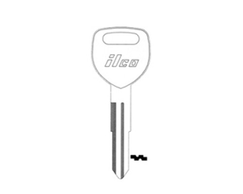 KABA ILCO CORP  HD103-NP NP A36  IAE00002102              Vehicle Key Blank, Brass, Nickel Plated, 36 Price Group, For Honda Automobile